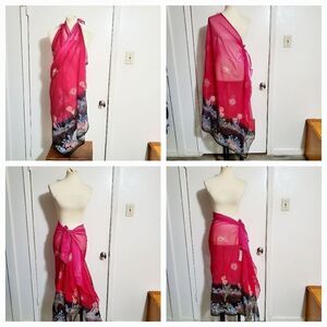 Lima Limon Indan Inspired Swimm Cover Up